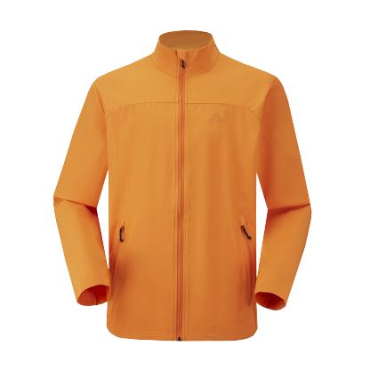 Men's stand-up collar soft shell jacketx