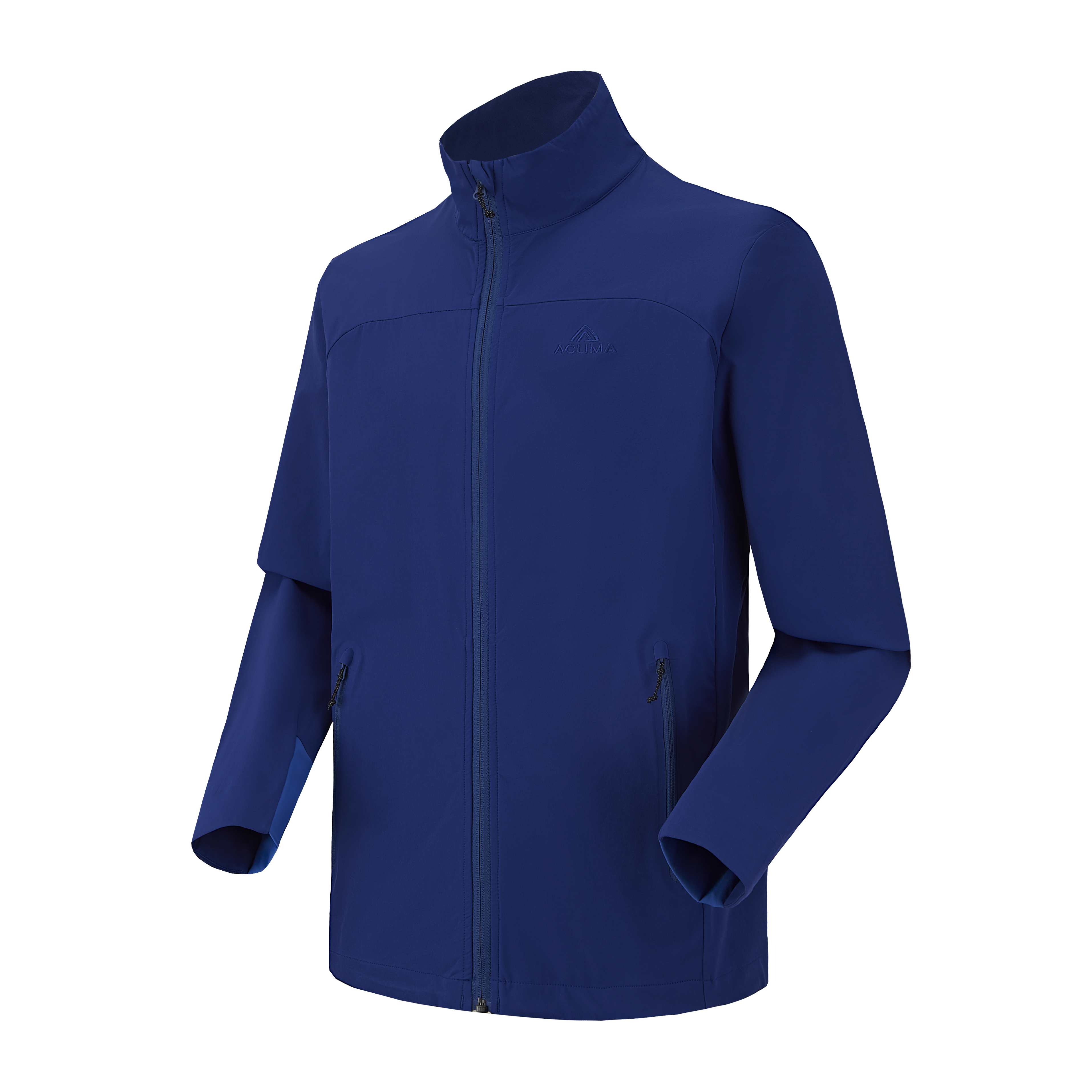 Men's stand-up collar soft shell jacketx
