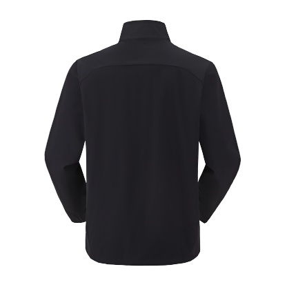 Men's stand-up collar soft shell jacketx