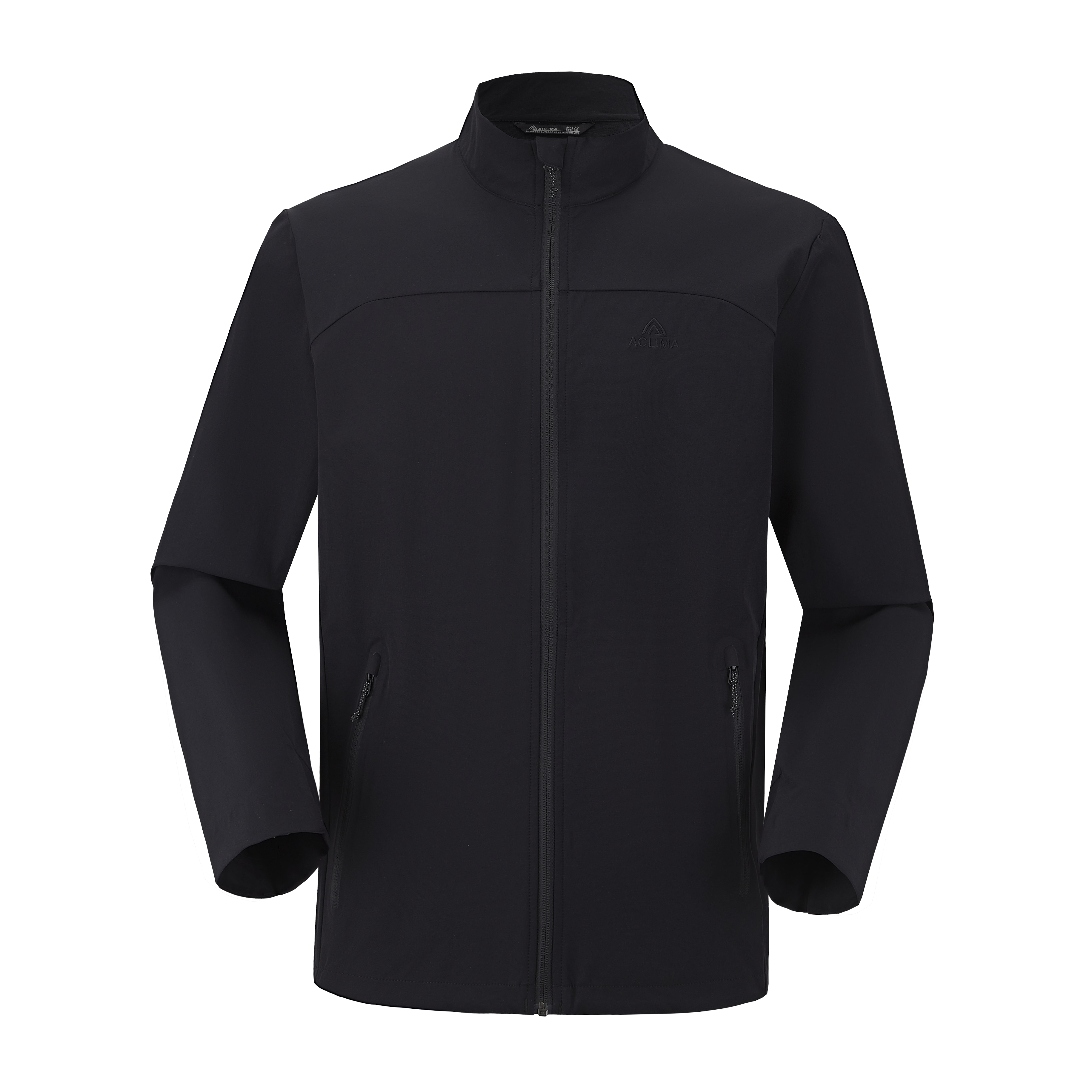 Men's stand-up collar soft shell jacketx