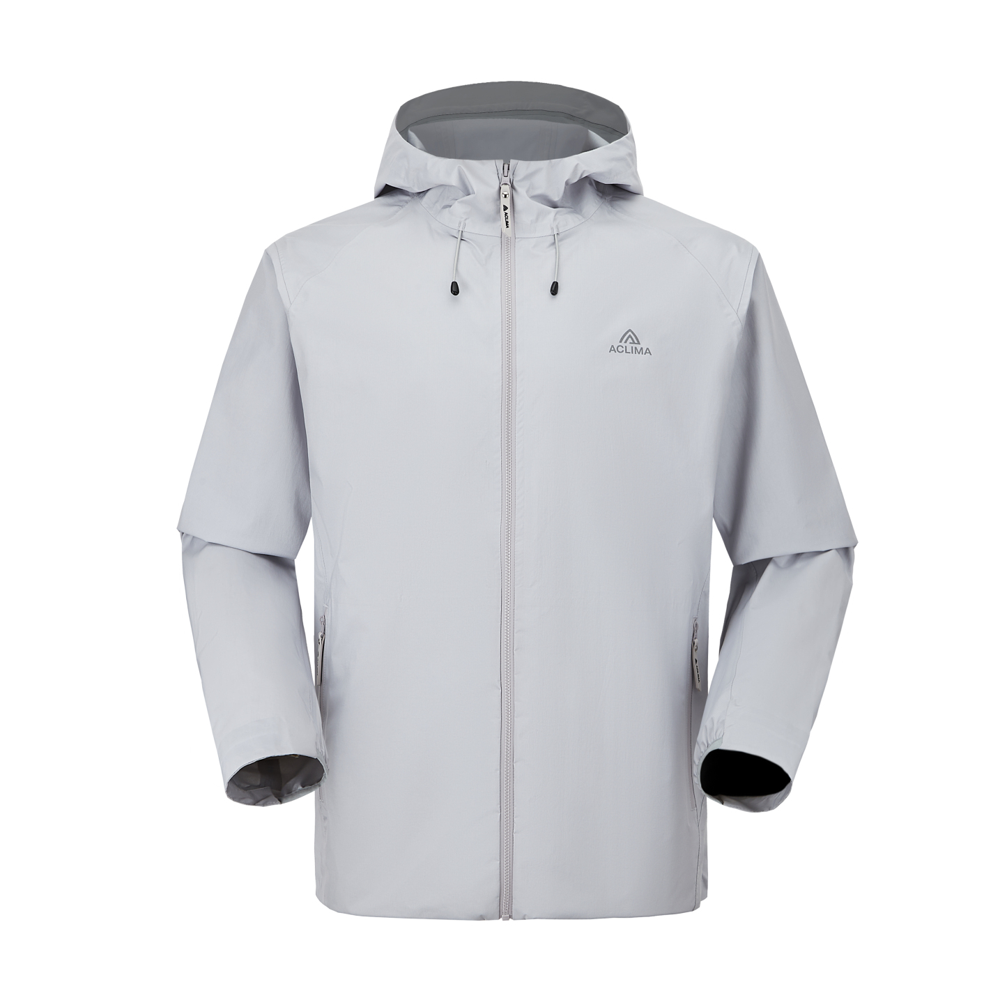 Men's lightweight windproof and water-repellent hooded jacket