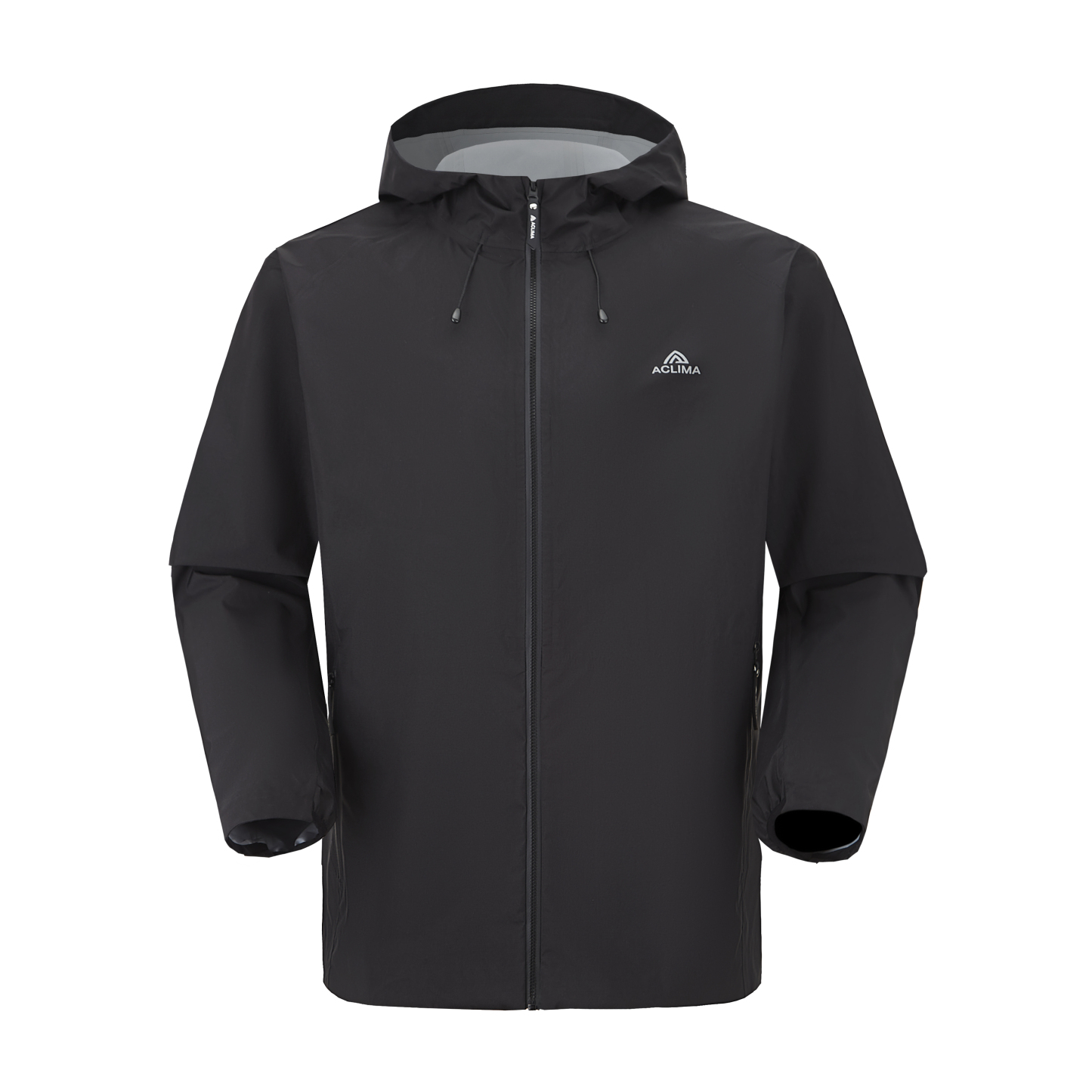 Men's lightweight windproof and water-repellent hooded jacket