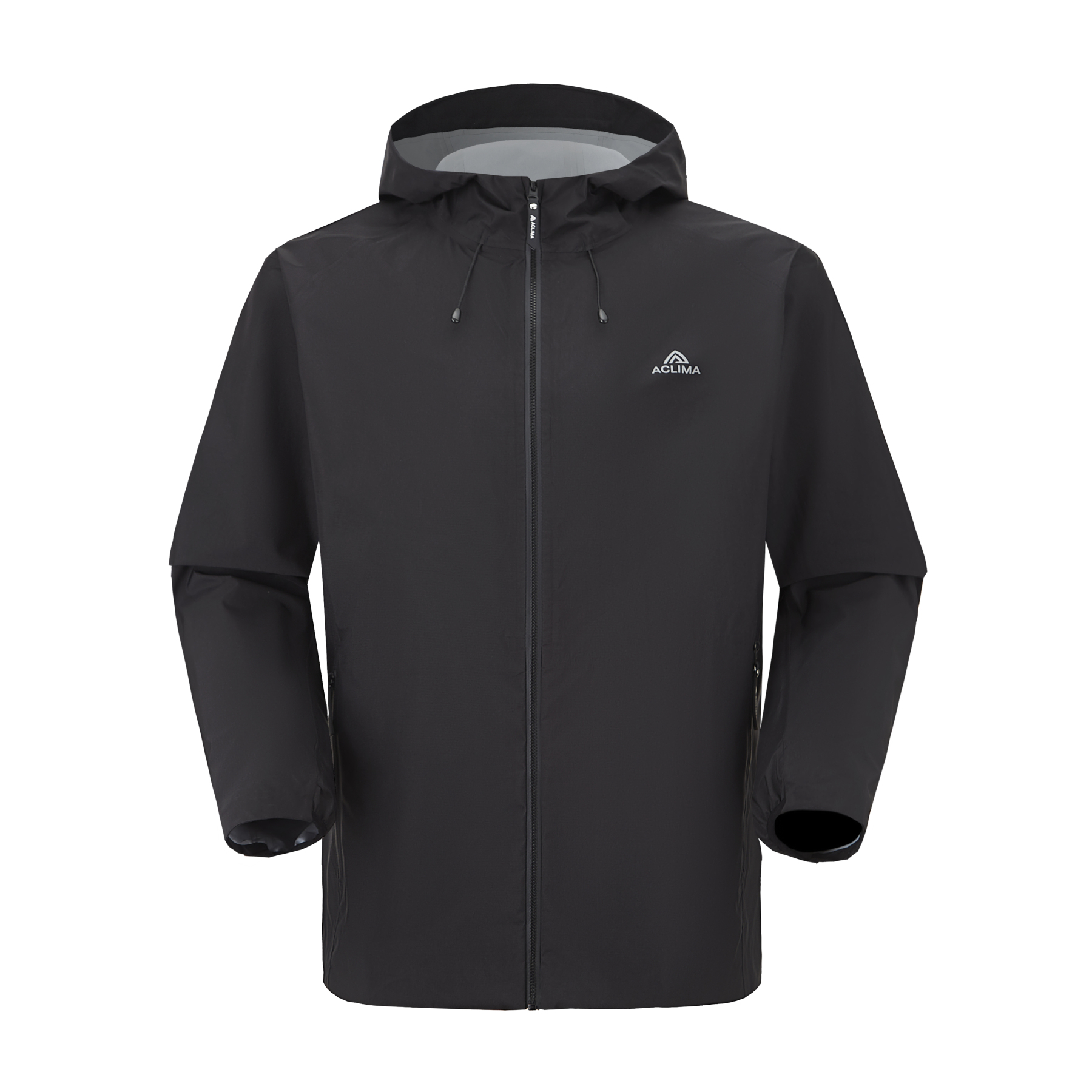 Men's lightweight windproof and water-repellent hooded jacket