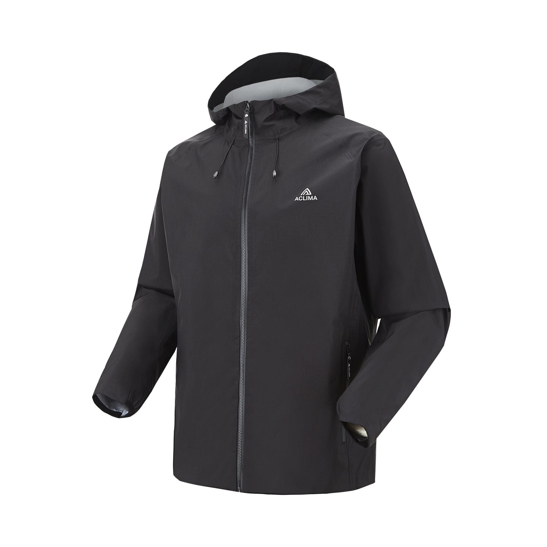 Men's lightweight windproof and water-repellent hooded jacket