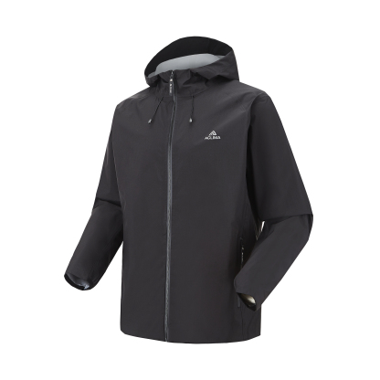 Men's lightweight windproof and water-repellent hooded jacket
