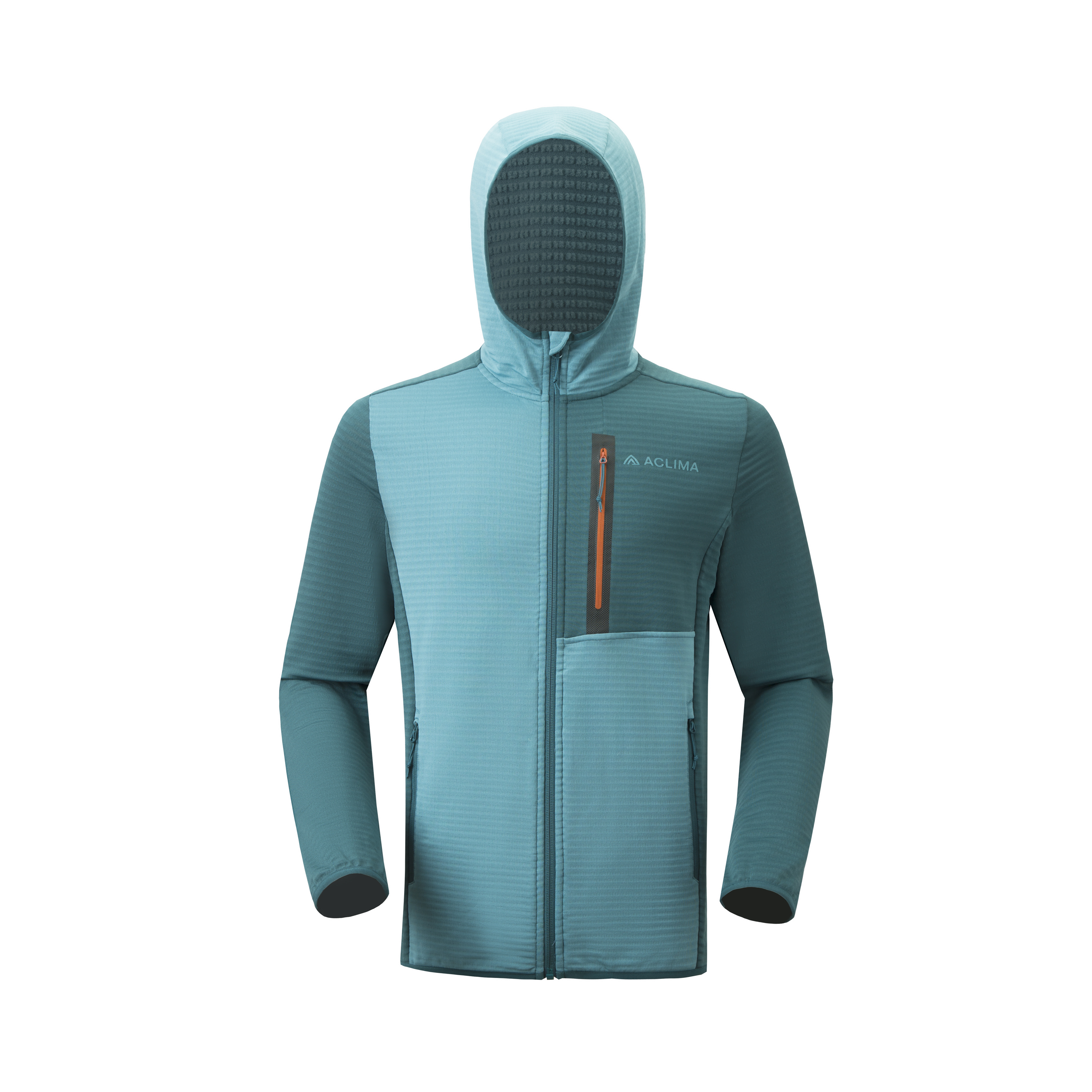ACLIMA Men's outdoor fleece hooded jacket