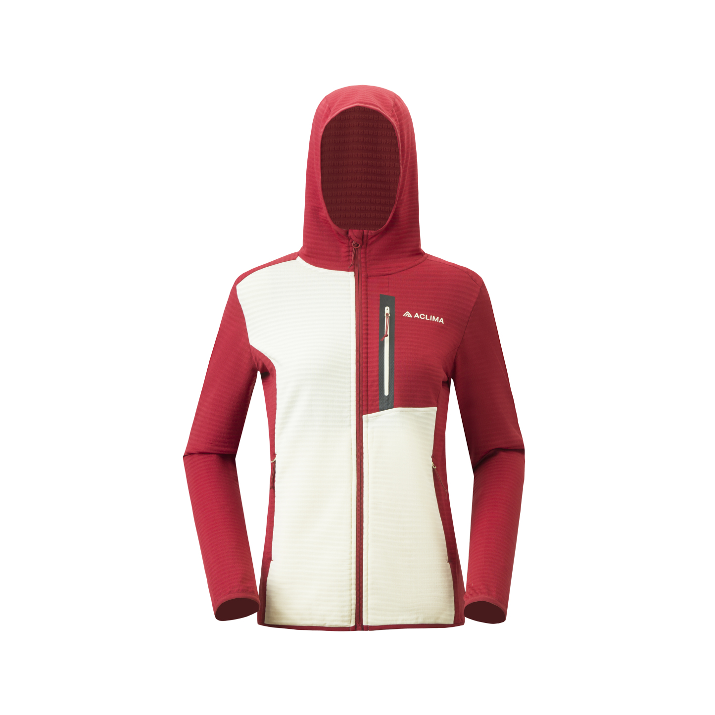 ACLIMA Women's fleece outdoor hooded top