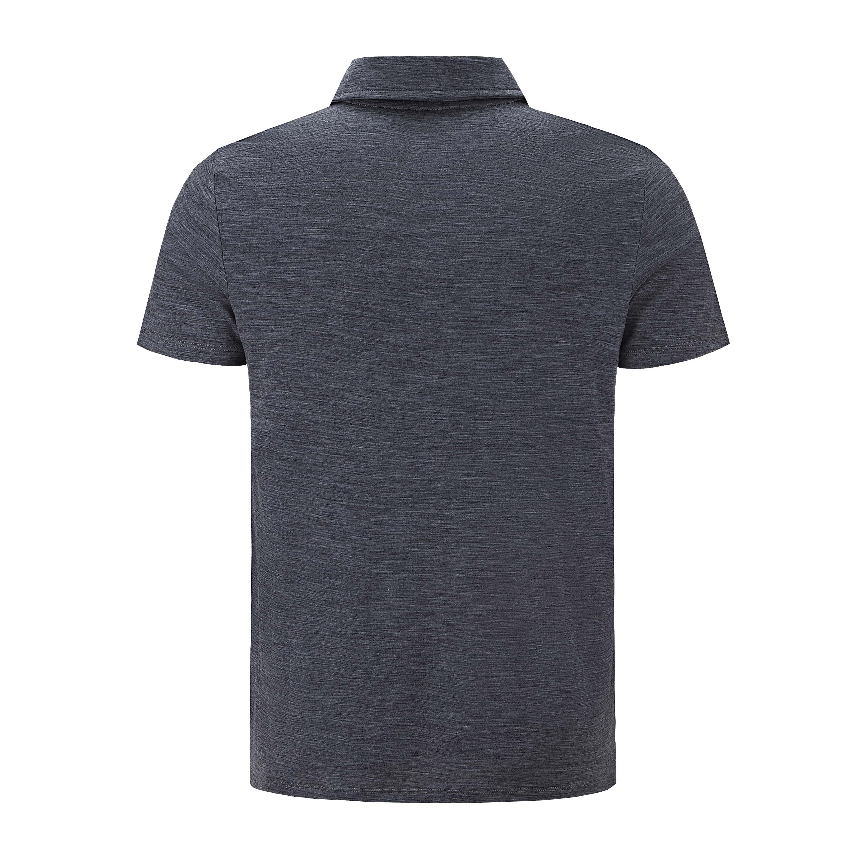 Men’s Summer Merino Wool Polo Shirt