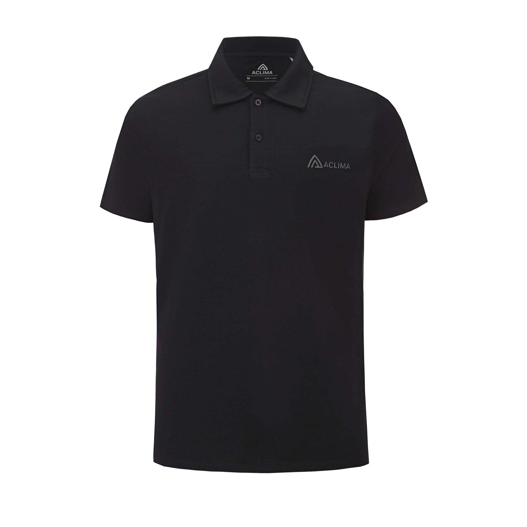 Men’s Summer Merino Wool Polo Shirt