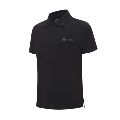 Men’s Summer Merino Wool Polo Shirt