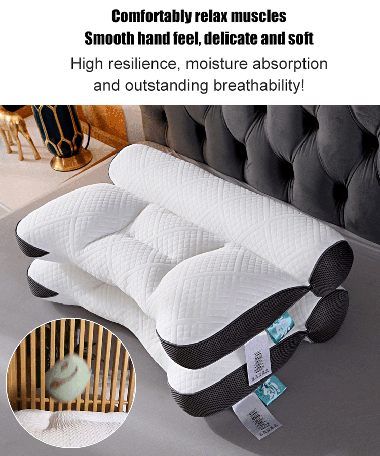 【Doctor-Recommended❤️】Sleep-Enhancing Cervical Pillow with Premium Goose Down