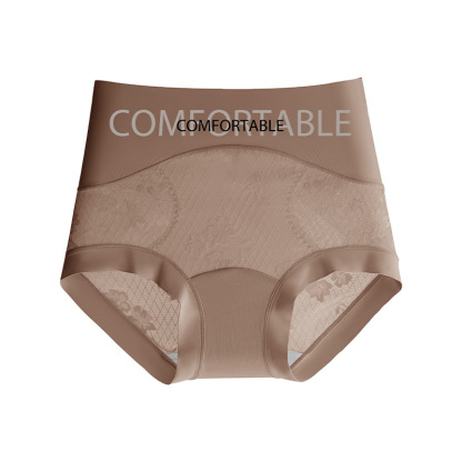 PelvicPro™ High Waist Seamless Lace Panties - Pelvic Support & 99.97% Antibacterial