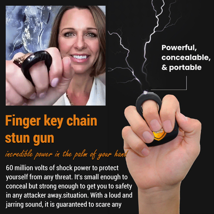 ⚡⚡GuardianCompact™ - 60M Volt Self-Defense Stun Gun