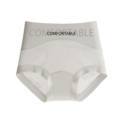 PelvicPro™ High Waist Seamless Lace Panties - Pelvic Support & 99.97% Antibacterial