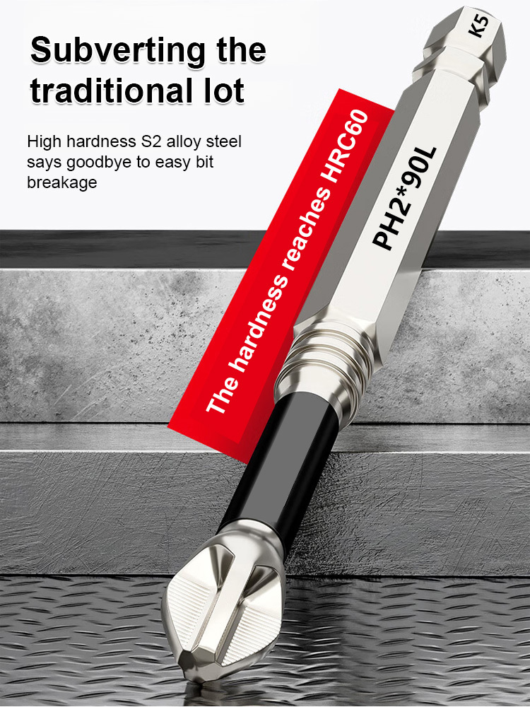 🏅ProMag™ Strong Magnetic Bit Set - Non-Slip & Impact-Resistant Design