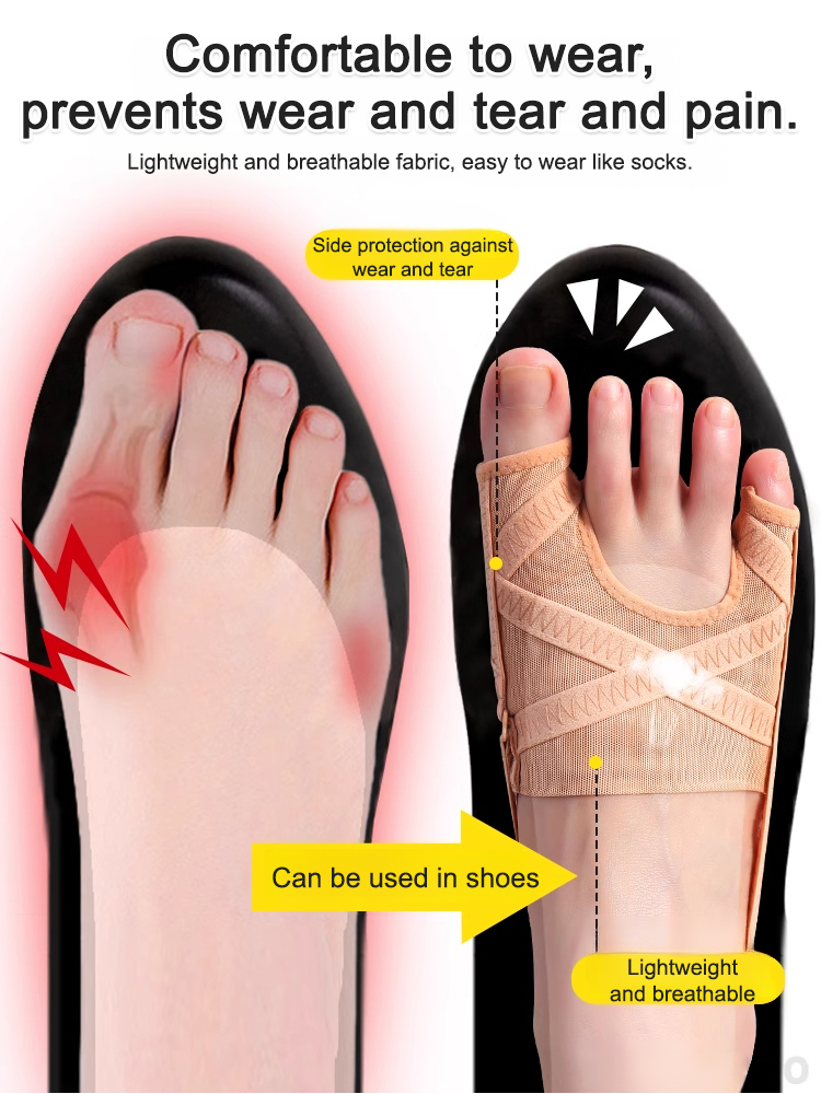 【80% off sale⏰last day❗】Mesh Hallux Valgus Big Toe Orthosis