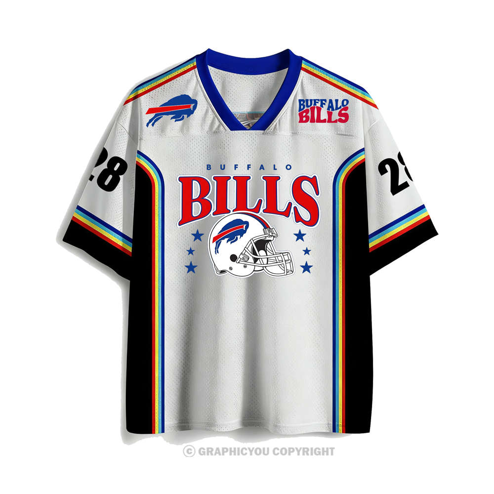 Cusctom Number Buffalo Bills Jersey Shirts
