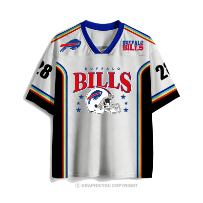 Cusctom Number Buffalo Bills Jersey Shirts