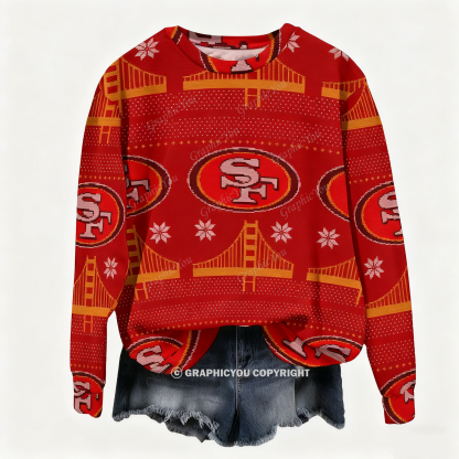 San Francisco 49ers Graphic Cotton Sweatshirt