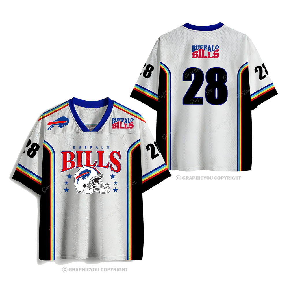 Cusctom Number Buffalo Bills Jersey Shirts