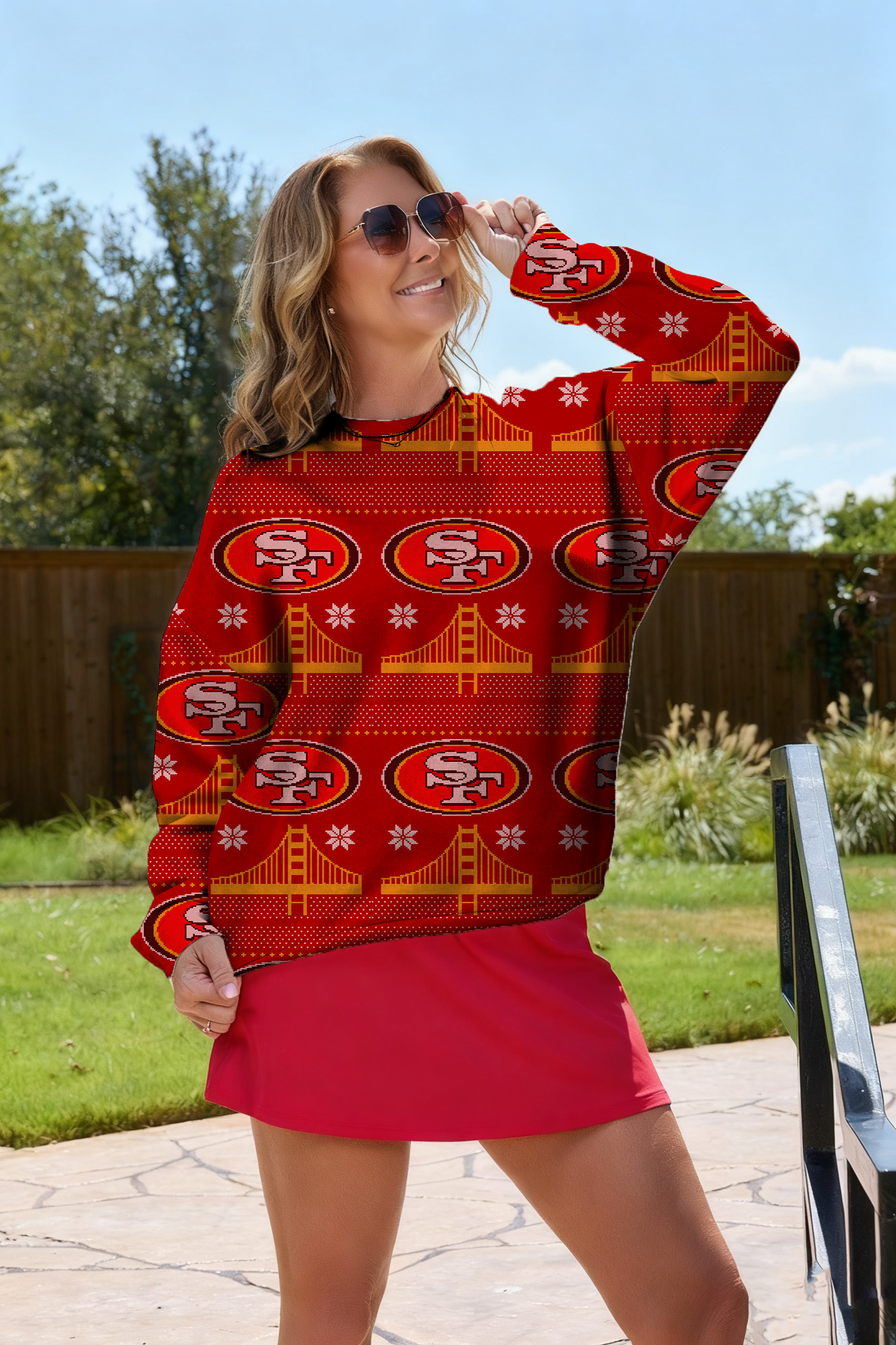 San Francisco 49ers Graphic Cotton Sweatshirt