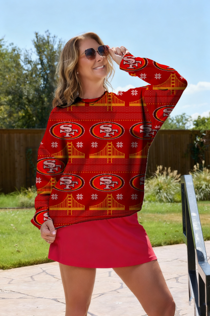 San Francisco 49ers Graphic Cotton Sweatshirt