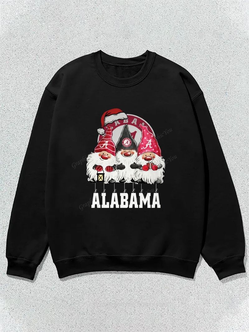 ALABAMA Inspired Football Graphic Cotton Sweatshirt