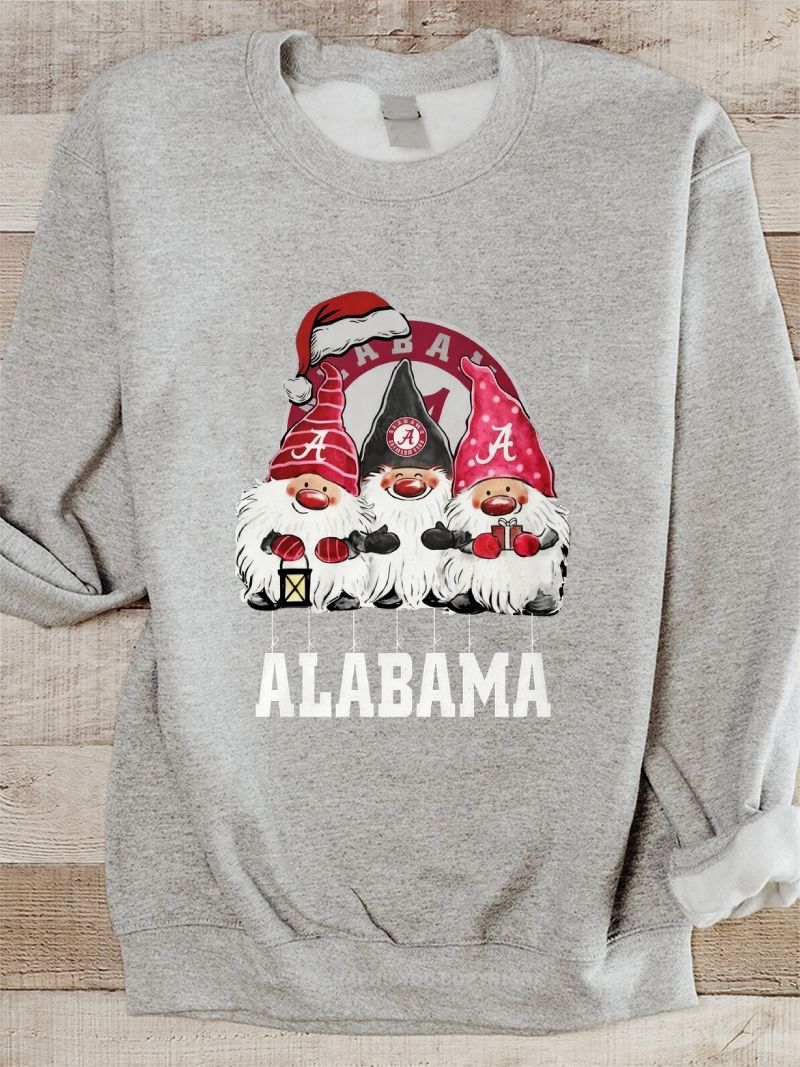 ALABAMA Inspired Football Graphic Cotton Sweatshirt