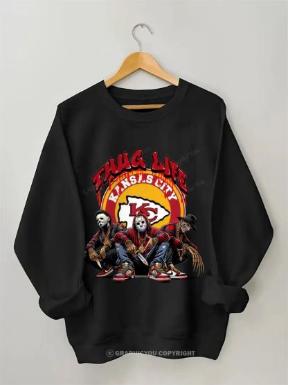 Kansas City Chiefs Football Graphic Cotton Sweatshirt