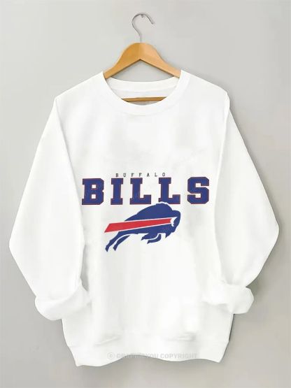 BILLS Football Graphic Cotton Sweatshirt