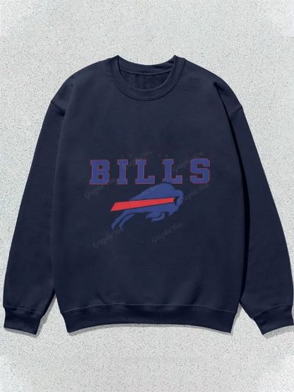 BILLS Football Graphic Cotton Sweatshirt