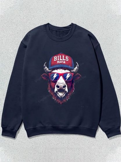 BILLS Football Graphic Cotton Sweatshirt