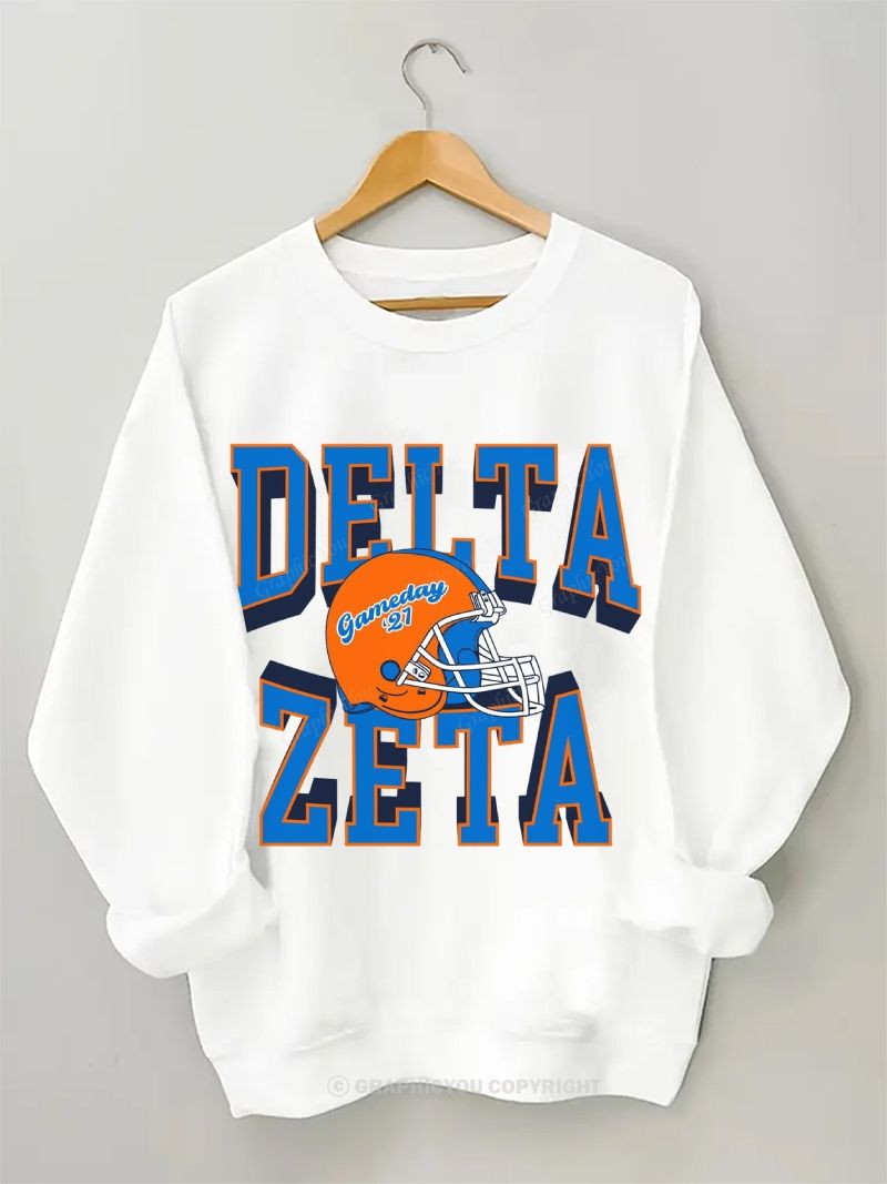 Florida Cross Country Club Football Graphic Cotton Sweatshirt