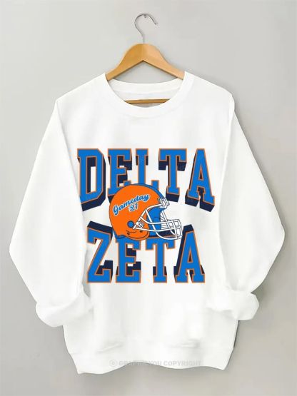 Florida Cross Country Club Football Graphic Cotton Sweatshirt