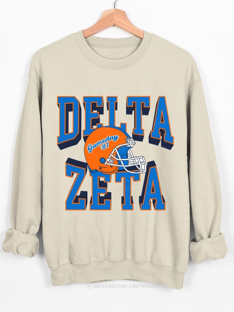 Florida Cross Country Club Football Graphic Cotton Sweatshirt