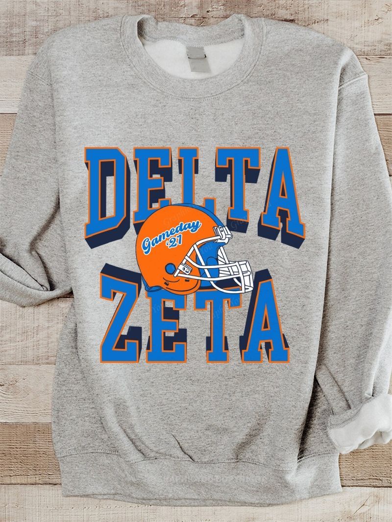 Florida Cross Country Club Football Graphic Cotton Sweatshirt