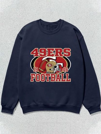 San Francisco 49ers Football Graphic Cotton Sweatshirt