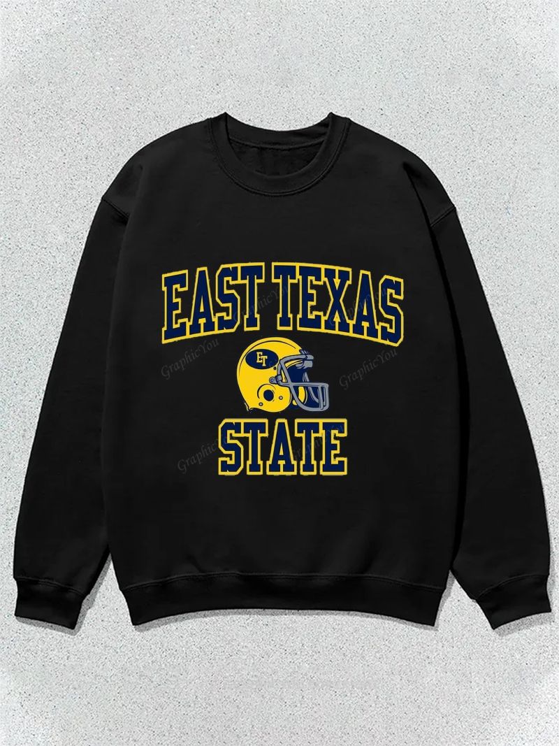 EAST TEXAS Football Graphic Cotton Sweatshirt
