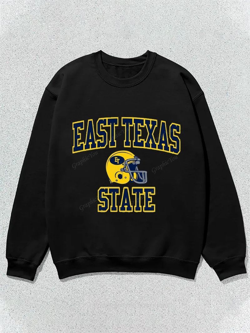 EAST TEXAS Football Graphic Cotton Sweatshirt