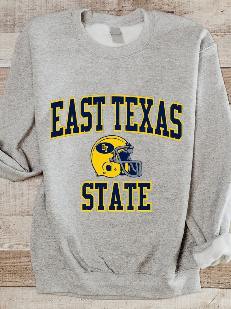 EAST TEXAS Football Graphic Cotton Sweatshirt