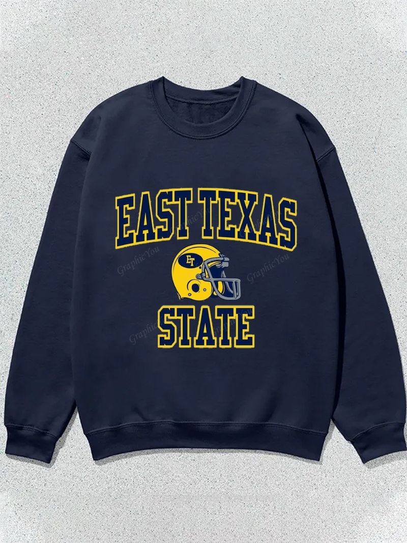 EAST TEXAS Football Graphic Cotton Sweatshirt