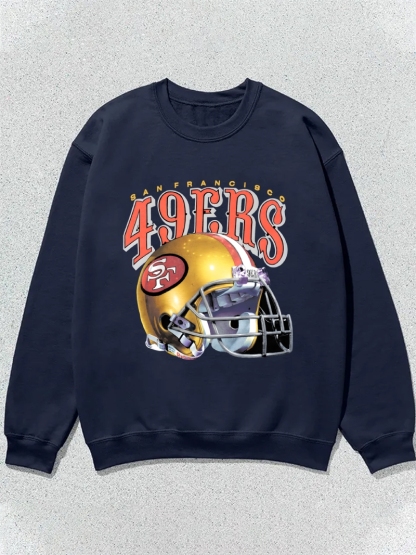 San Francisco 49ers Football Graphic Cotton Sweatshirt