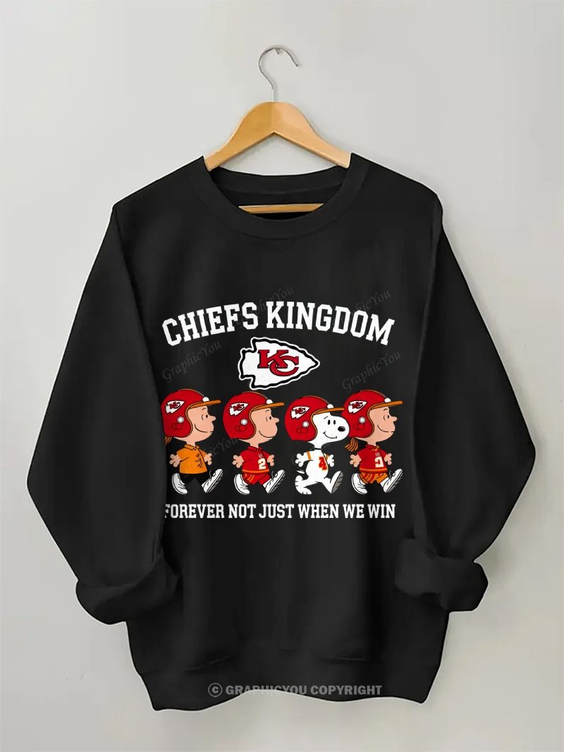 Kansas City Chiefs Graphic Cotton Sweatshirt