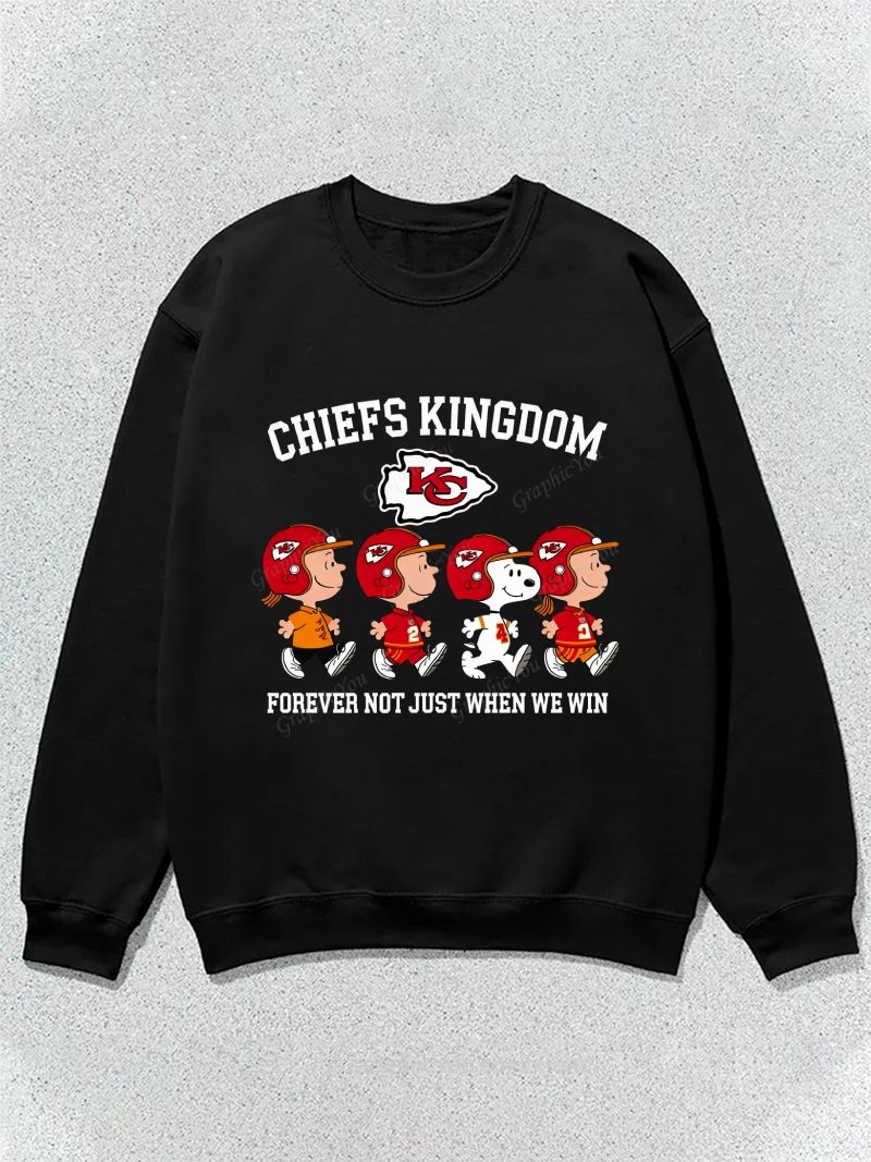 Kansas City Chiefs Graphic Cotton Sweatshirt