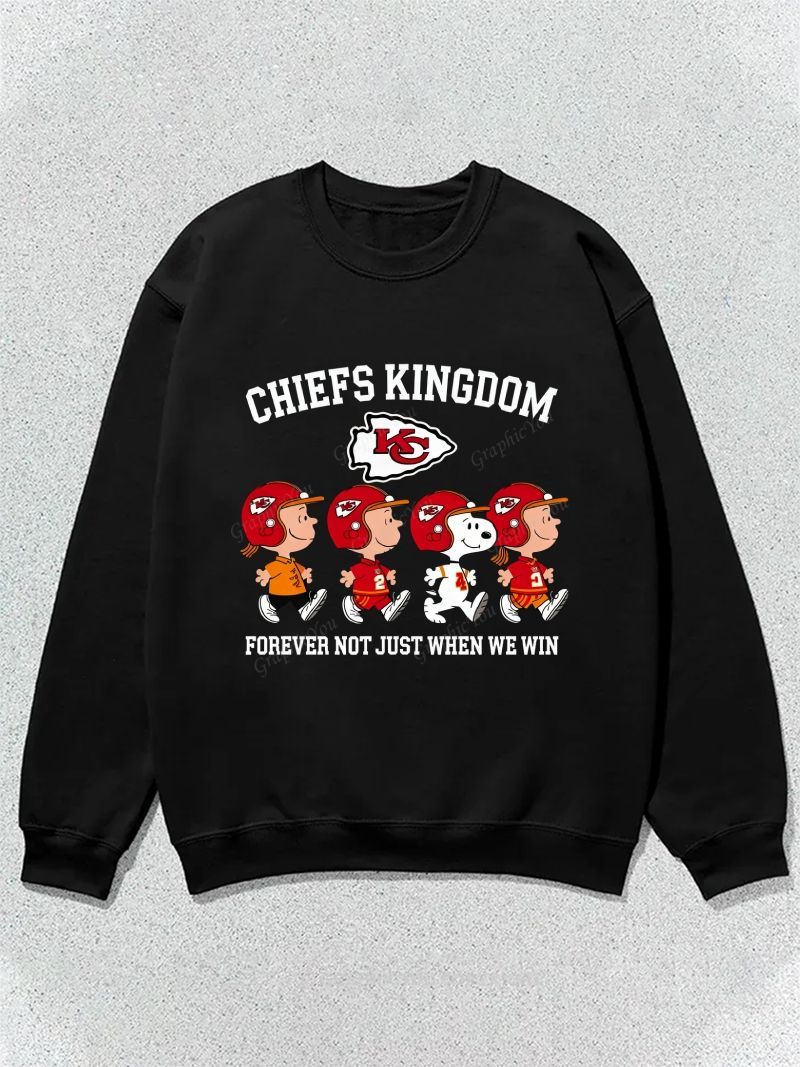 Kansas City Chiefs Graphic Cotton Sweatshirt
