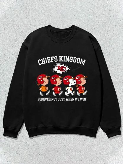 Kansas City Chiefs Graphic Cotton Sweatshirt