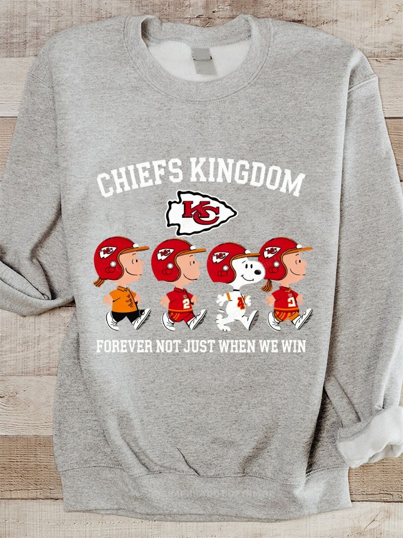 Kansas City Chiefs Graphic Cotton Sweatshirt