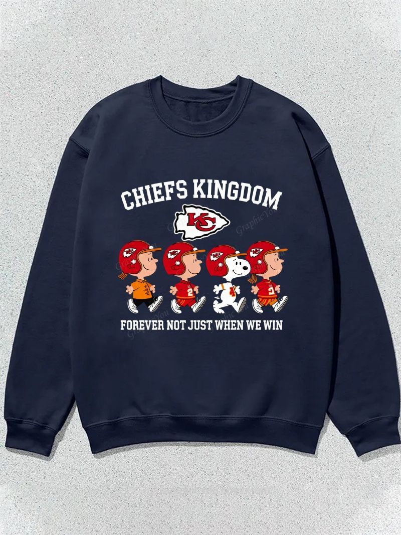Kansas City Chiefs Graphic Cotton Sweatshirt