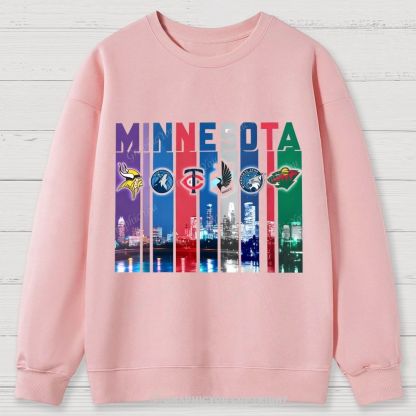 MINNESOTA unisex Cotton Sweatshirts