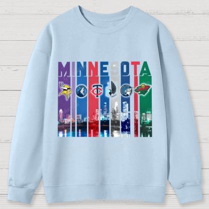 MINNESOTA unisex Cotton Sweatshirts